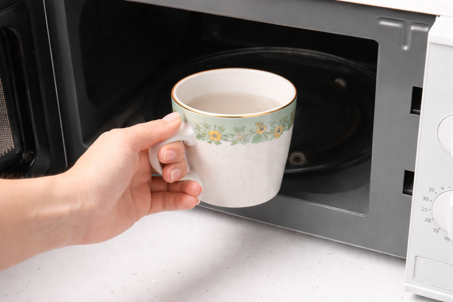 Tazza Acqua Riscaldata Microonde