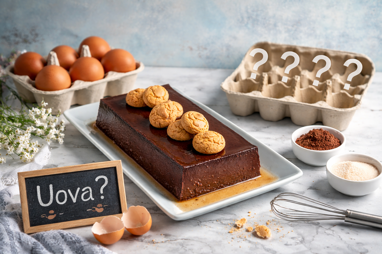 4 Ristoranti a Torino, Scoppia La Polemica sul Bunet: Le Uova Ci Vanno?