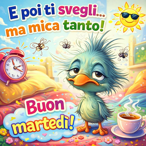 Buongiorno, Buon Martedì!