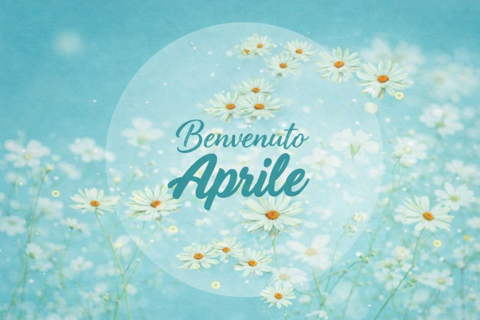 Buongiorno Pesce Aprile Benvenuto