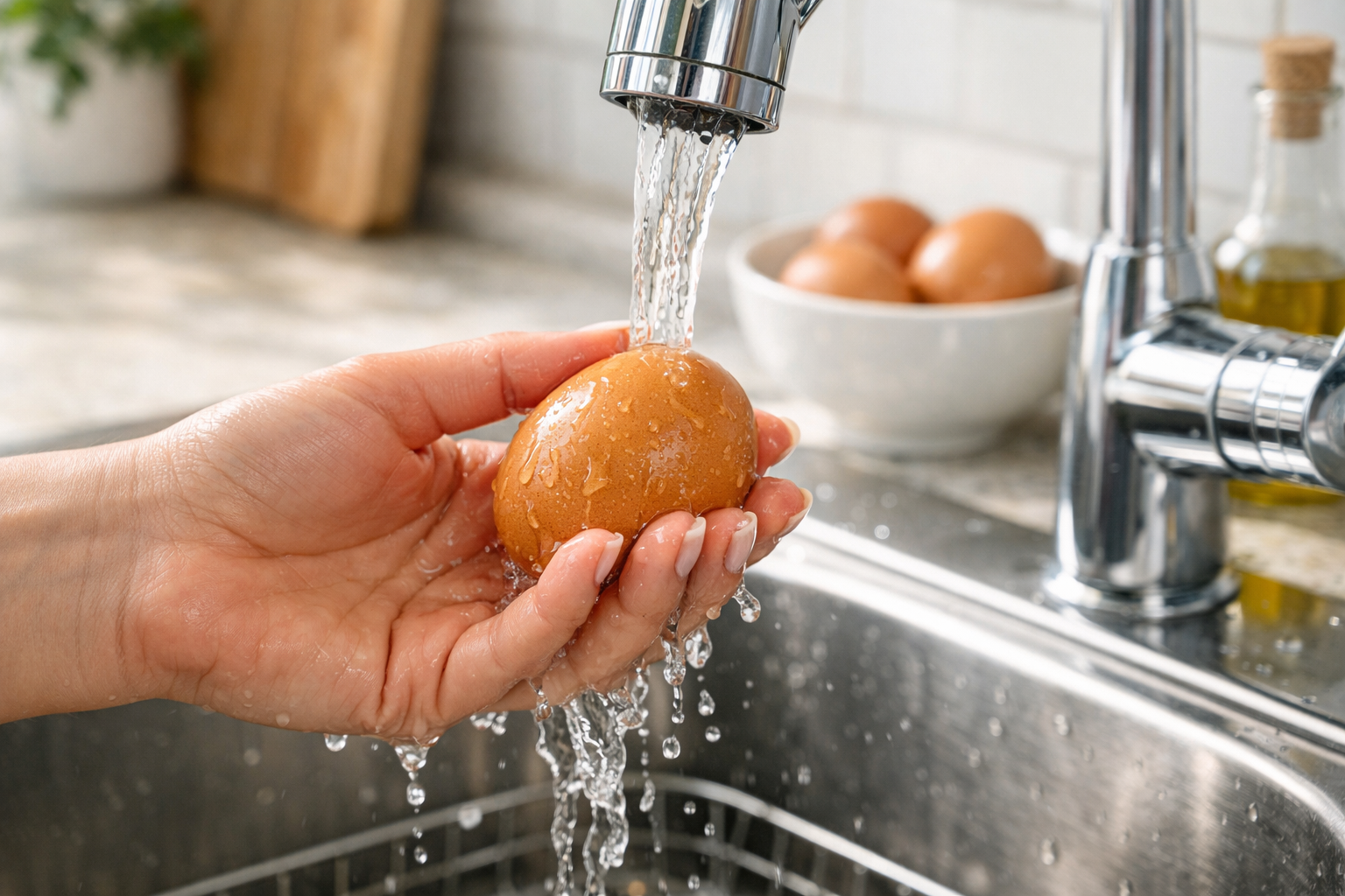 Lavare Uova Salmonella