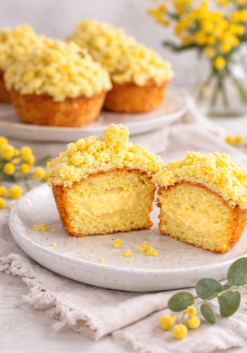 Ricetta Muffin Mimosa