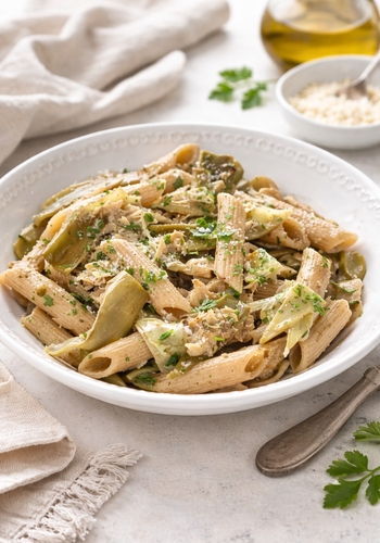 Ricetta Pasta con Carciofi e Tonno