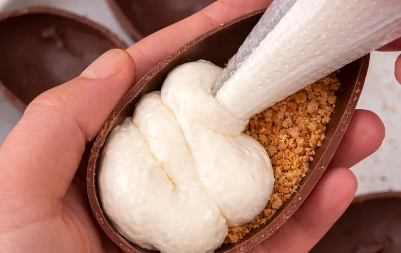 Ricetta Preparazione Uovo Cheesecake 1