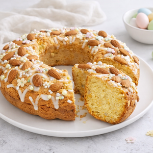 Ciambella di Pasqua con Glassa della Colomba