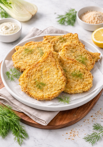 Ricetta Cotolette di Finocchi al Forno