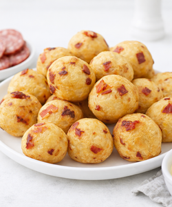 Ricetta Frittelle al Salame Senza Lievito