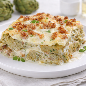 Lasagne con Carciofi, Salsiccia e Stracchino