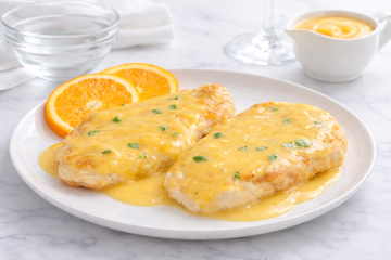 Petto di Pollo Cremoso all’Arancia