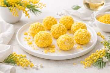 Ricetta Tartufini Mimosa