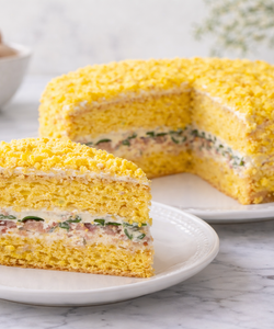 Ricetta Torta Mimosa Salata