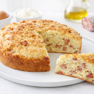 Torta Salata di Pasqua con Ricotta e Salame