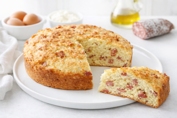 Ricetta Torta Salata di Pasqua con Ricotta e Salame