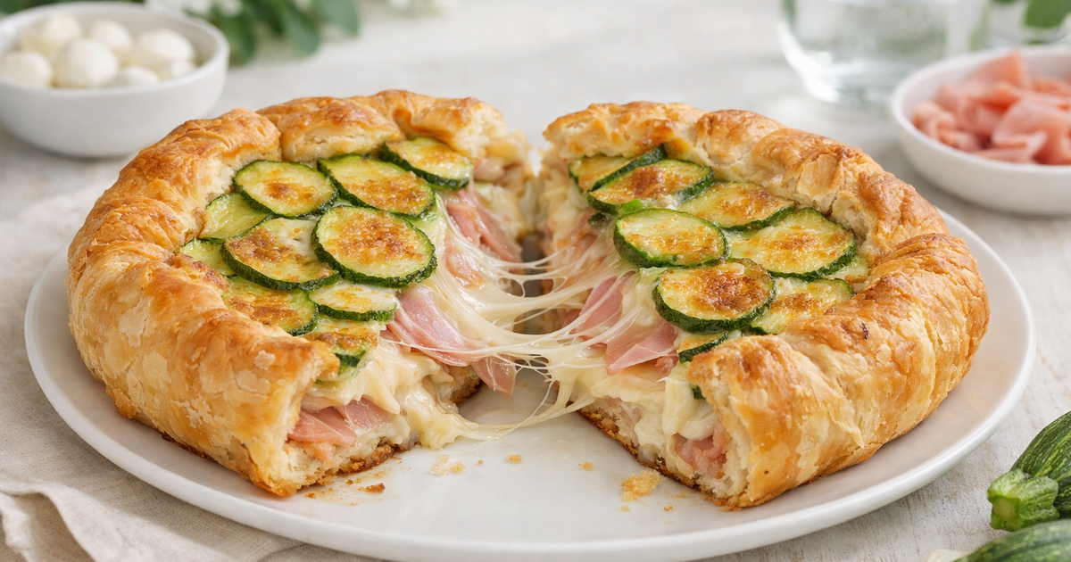 Ricetta Torta Salata Zucchine e Prosciutto - Il Club delle Ricette