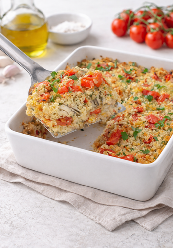 Ricetta Tortino di Alici al Forno