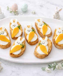 Ricetta Crostini Coniglietti Pasquali