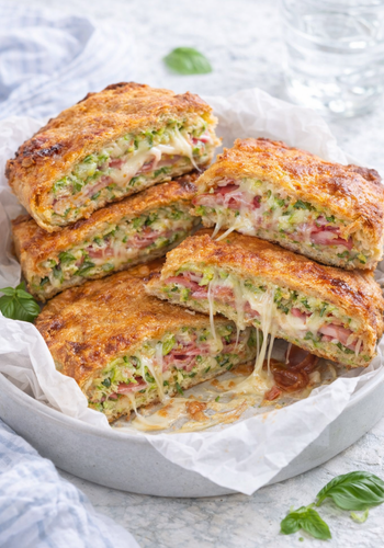 Ricetta Torta Rustica Croccante alle Zucchine con Brisè