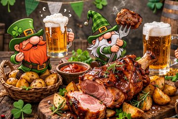 San Patrizio Tra Carne, Birra e Patate: Perché si Festeggia?