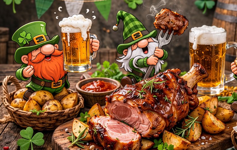 San Patrizio Tra Carne, Birra e Patate: Perché si Festeggia?