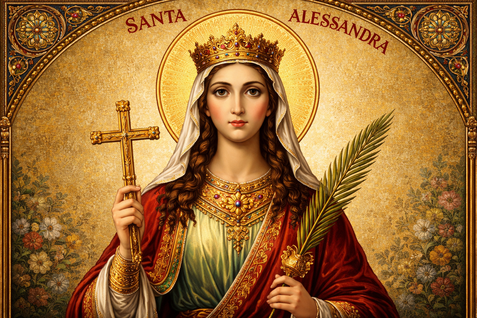 Immagini Santa Alessandra Buongiorno e Auguri Buon Onomastico