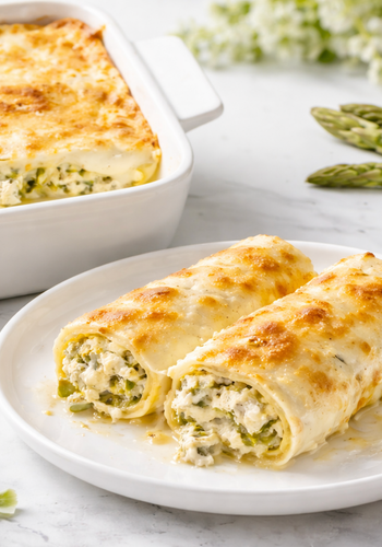 Ricetta Cannelloni con gli Asparagi