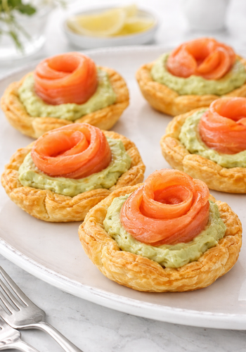 Ricetta Cestini di Rose al Salmone