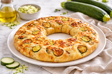 Ciambella Salata Zucchine e Formaggio