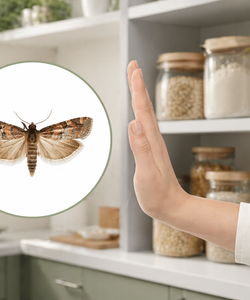 Farfalle nella farina: come riconoscere e debellare le tignole alimentari in dispensa
