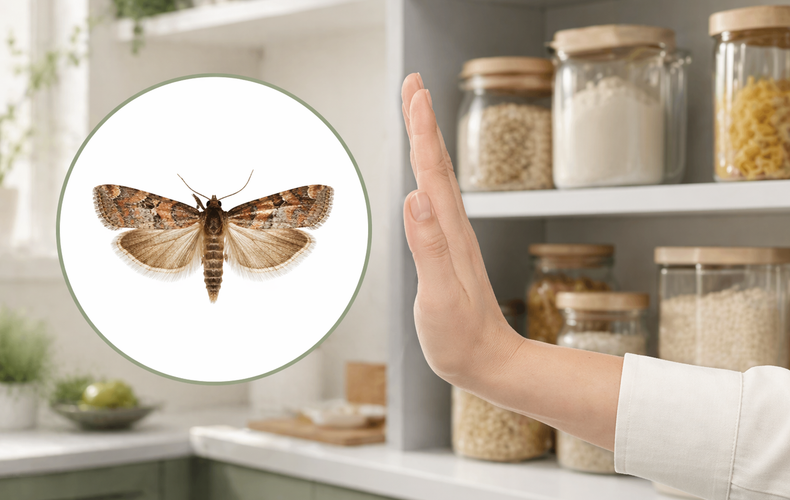 Farfalle nella farina: come riconoscere e debellare le tignole alimentari in dispensa