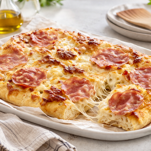 Focaccia Veloce Stracchino e Salame