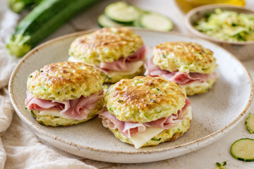 Focaccine Veloci con Zucchine