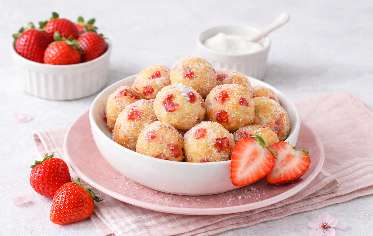 Frittelle alle Fragole