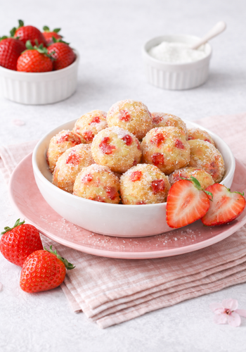 Ricetta Frittelle alle Fragole