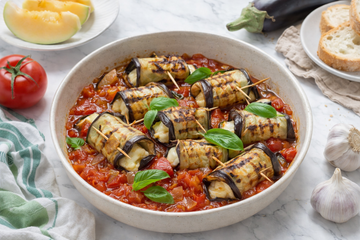 Involtini di Melanzane e Scamorza