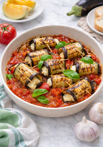 Ricetta Involtini di Melanzane e Scamorza