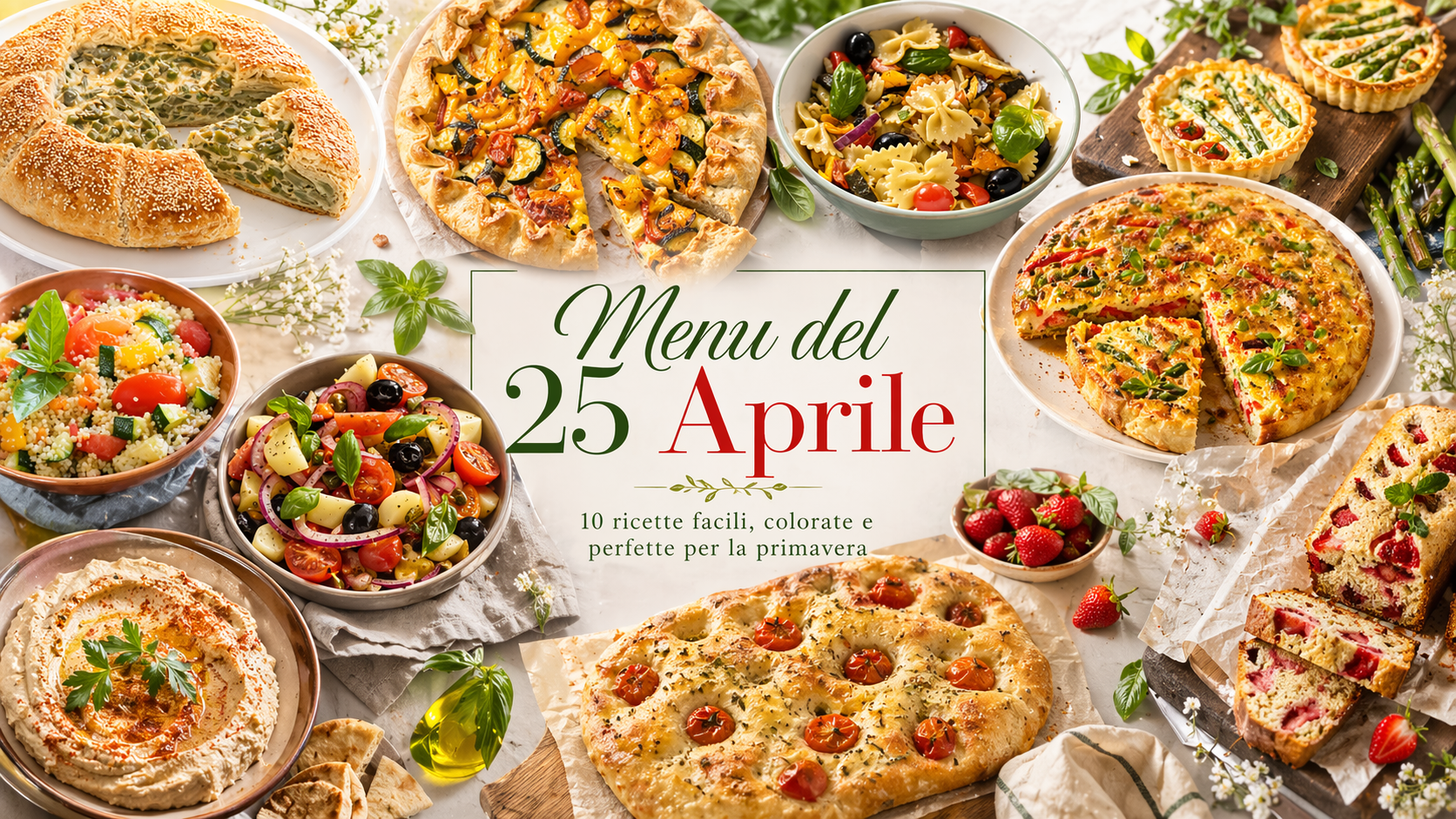 Menù del 25 Aprile: Cosa Mangiare per la Festa della Liberazione