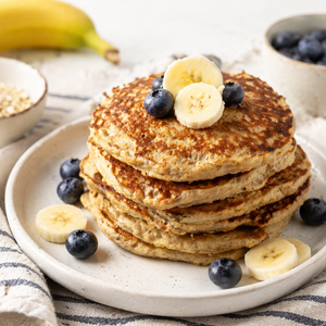 Pancake alla Banana e Farina d’Avena Senza Zucchero