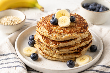 Ricetta Pancake alla Banana e Farina d’Avena Senza Zucchero