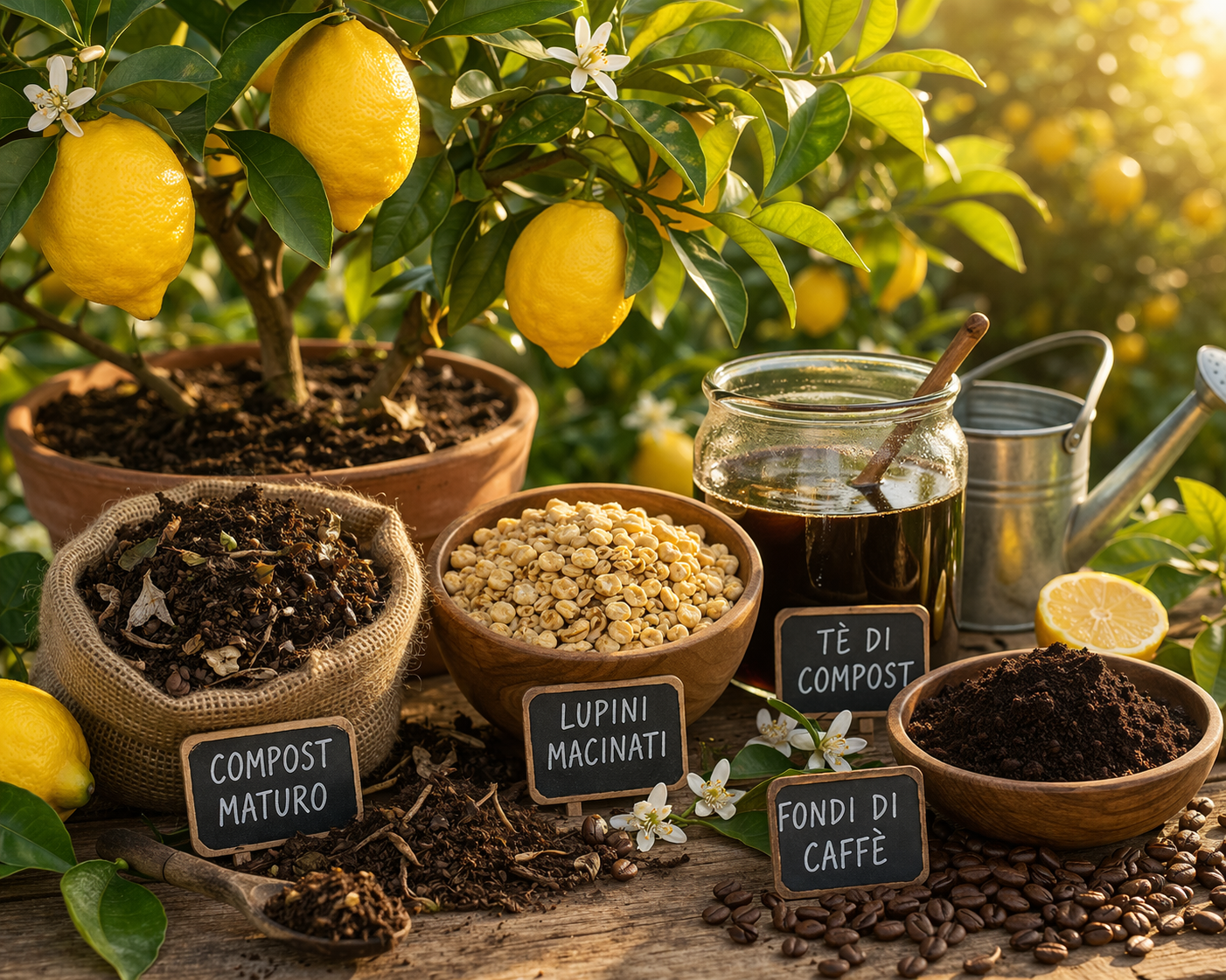 Piante Limone Fertilizzanti Naturali