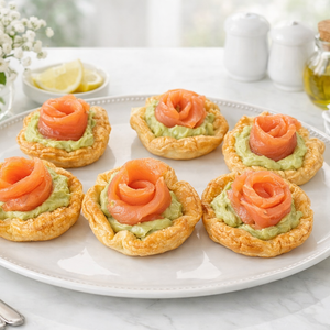 Cestini di Rose al Salmone