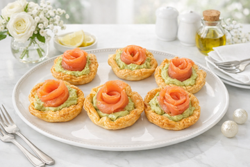 Cestini di Rose al Salmone