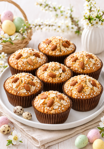 Ricetta Muffin Colomba
