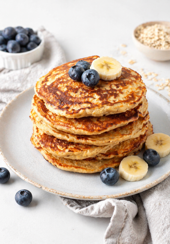 Ricetta Pancake alla Banana e Farina d’Avena Senza Zucchero