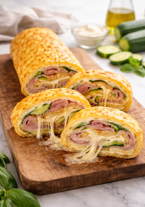 Ricetta Rotolo di Patate Farcito con Zucchine e Prosciutto - Il Club ...