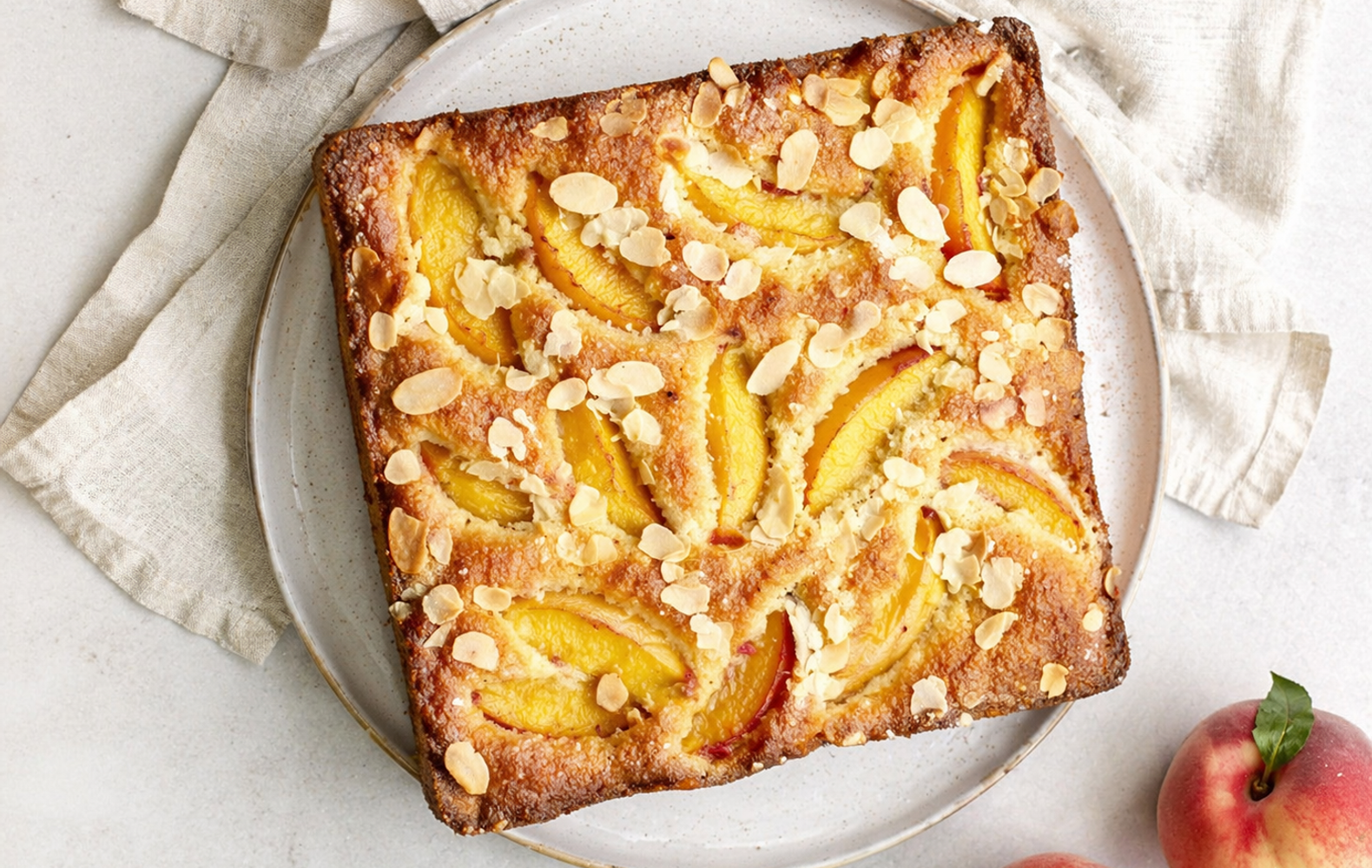 Torta di Pesche Velocissima