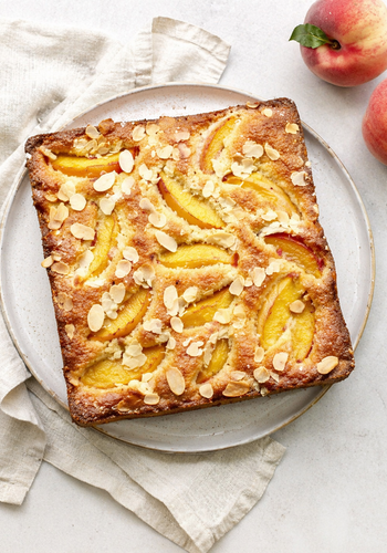 Ricetta Torta di Pesche Velocissima