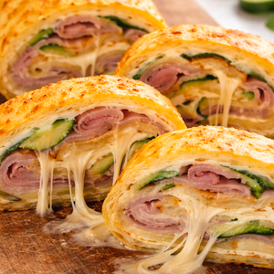 Rotolo di Patate Farcito con Zucchine e Prosciutto