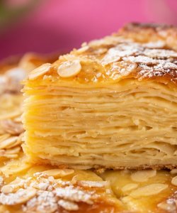 Ricetta Torta Millestrati Mele e Mandorle