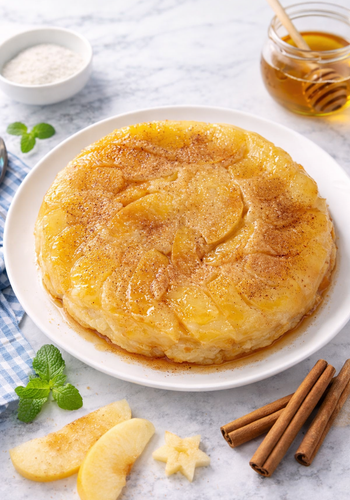 Ricetta Torta Rovesciata di Mele in Padella