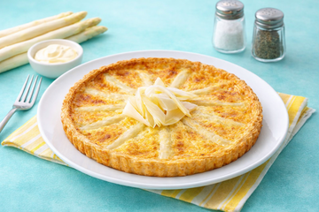 Ricetta Torta Salata agli Asparagi Bianchi